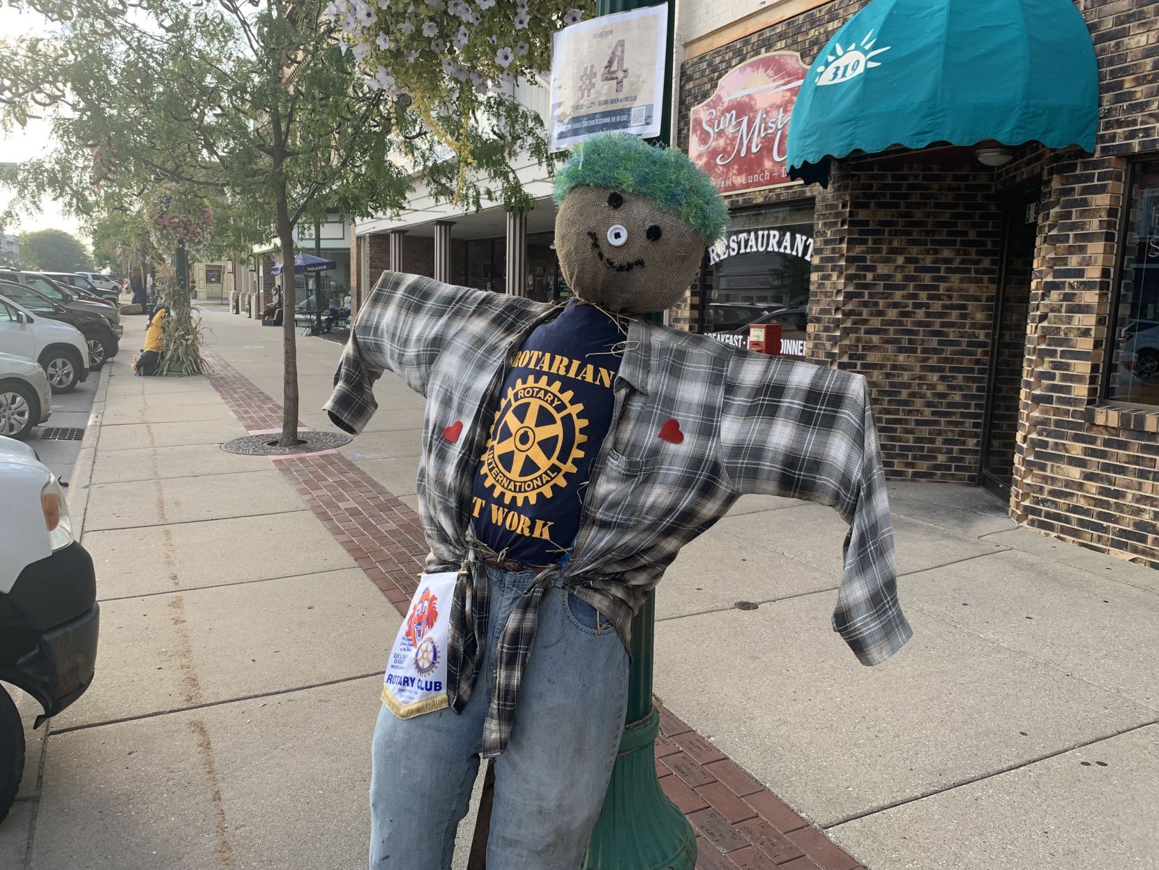 The friendly Rotarian, Delavan-Darien Rotary Club
